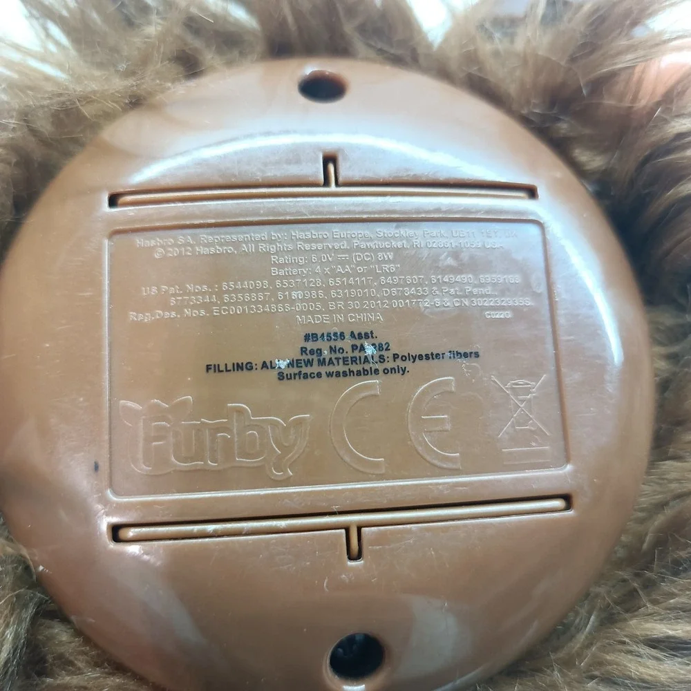 2012 Hasbro Furby Star‎ Wars  Chewbacca Furbacca Wookie Not Working For Parts